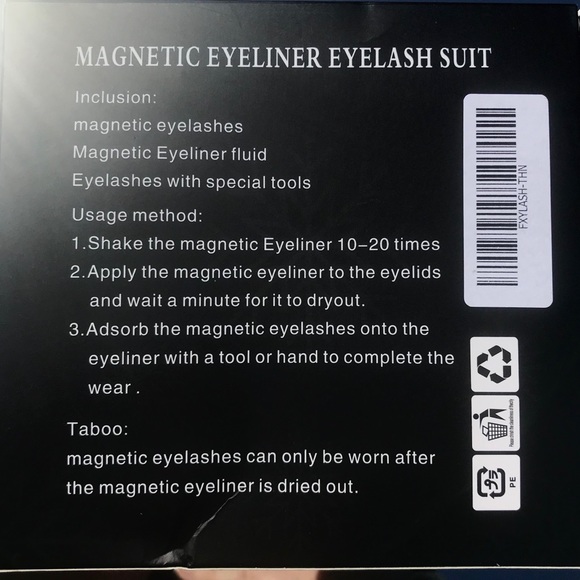 NATURAL Magnetic Eyelashes Kit w/ Eyeliner - Picture 6 of 10